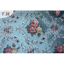 Floral Upholstery Jacquard Fabric Without Chenille